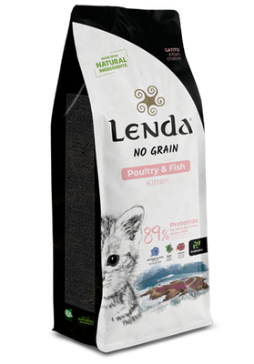 Lenda Kitten Poultry & Fish Sin Cereales 2kg