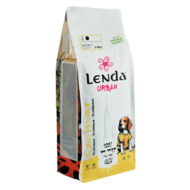 LENDA URBAN FARM FLAVOUR 10 Kg  (pollo-cerdo-vacuno)+ regalo 1 Paté