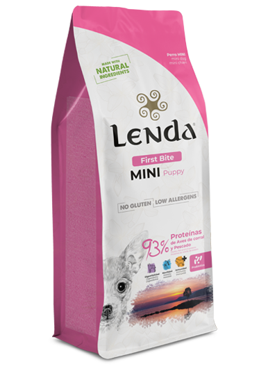 Lenda Mini Puppy First Bites 2 kg + 1 lata especial cachorros