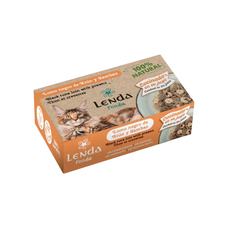 Wet Cat "Sangacho con Gambas / Lomo negro de Atún con Gambas"