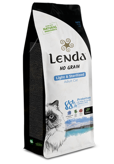 Lenda Adult Cat Light & Sterilized Sin Cereales 7kg