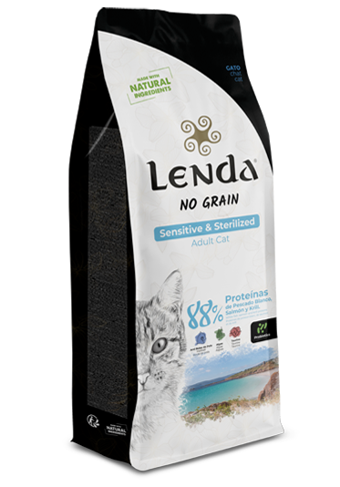 Lenda Adult Cat Sensitive & Sterilized Sin Cereales 2Kg Lenda Adult Cat Sensitive & Sterilized Sin Cereales 2Kg