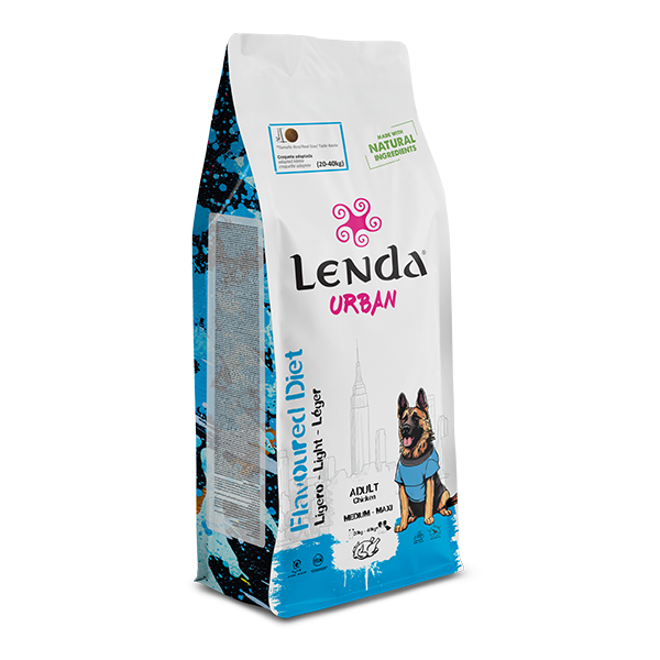 LENDA URBAN FLAVOURED DIET Maxi 15  (pollo-cerdo-vacuno)