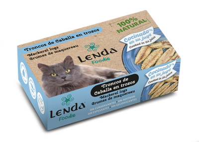 Wet Cat "Sangacho y Caballa / Troncos de Caballa con Lomo negro de Atún"