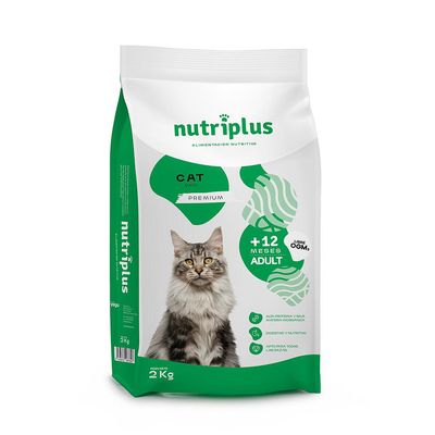Nutriplus Gato Adulto- Pollo y Arroz 2 kg