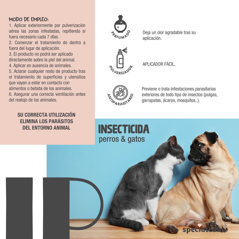 SPECIALCAN INSECTICIDA PARA ZONAS DONDE HABITAN LAS MASCOTAS (250 ML) SPECIALCAN INSECTICIDA PARA ZONAS DONDE HABITAN LAS MASCOTAS (250 ML)