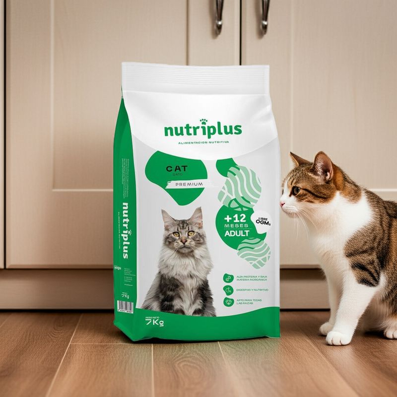 Nutriplus Gato Adulto- Pollo y Arroz  7 kg