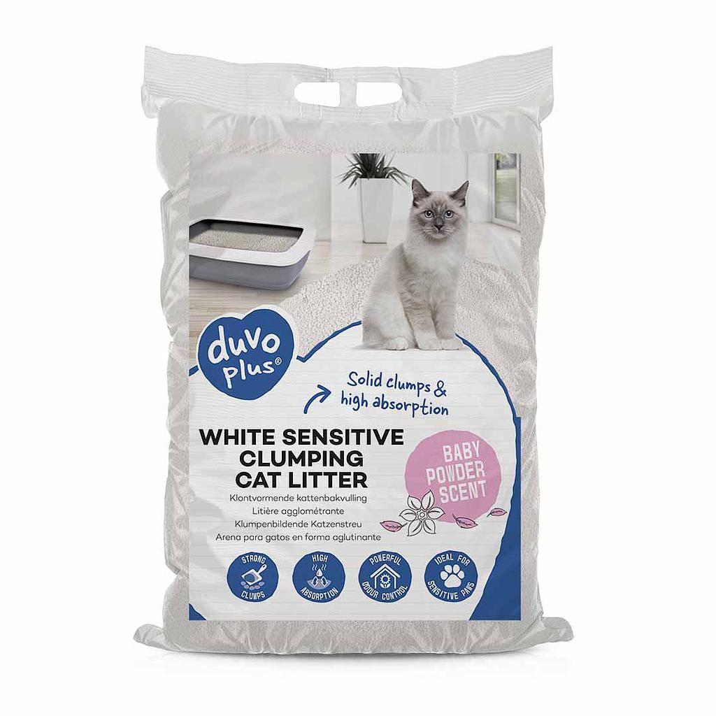 DUVO Bentonita White Sensitive Baby Powder 12 kg DUVO Bentonita White Sensitive Baby Powder 12 kg