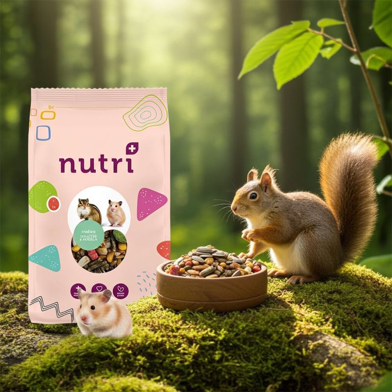 NUTRI+ ROEDORES MIXTURA HAMSTER Y ARDILLA 3.500GR