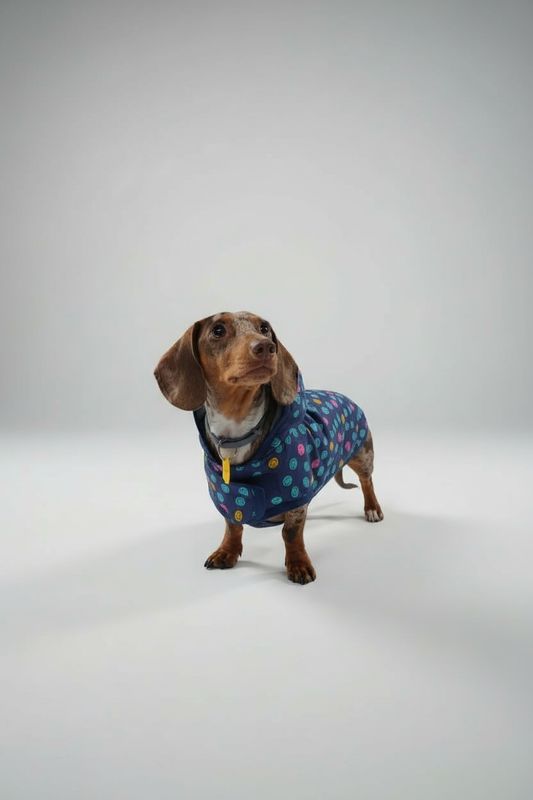 MI&DOG IMPERMEABLE CRUZADO SONRISAS(T.40)