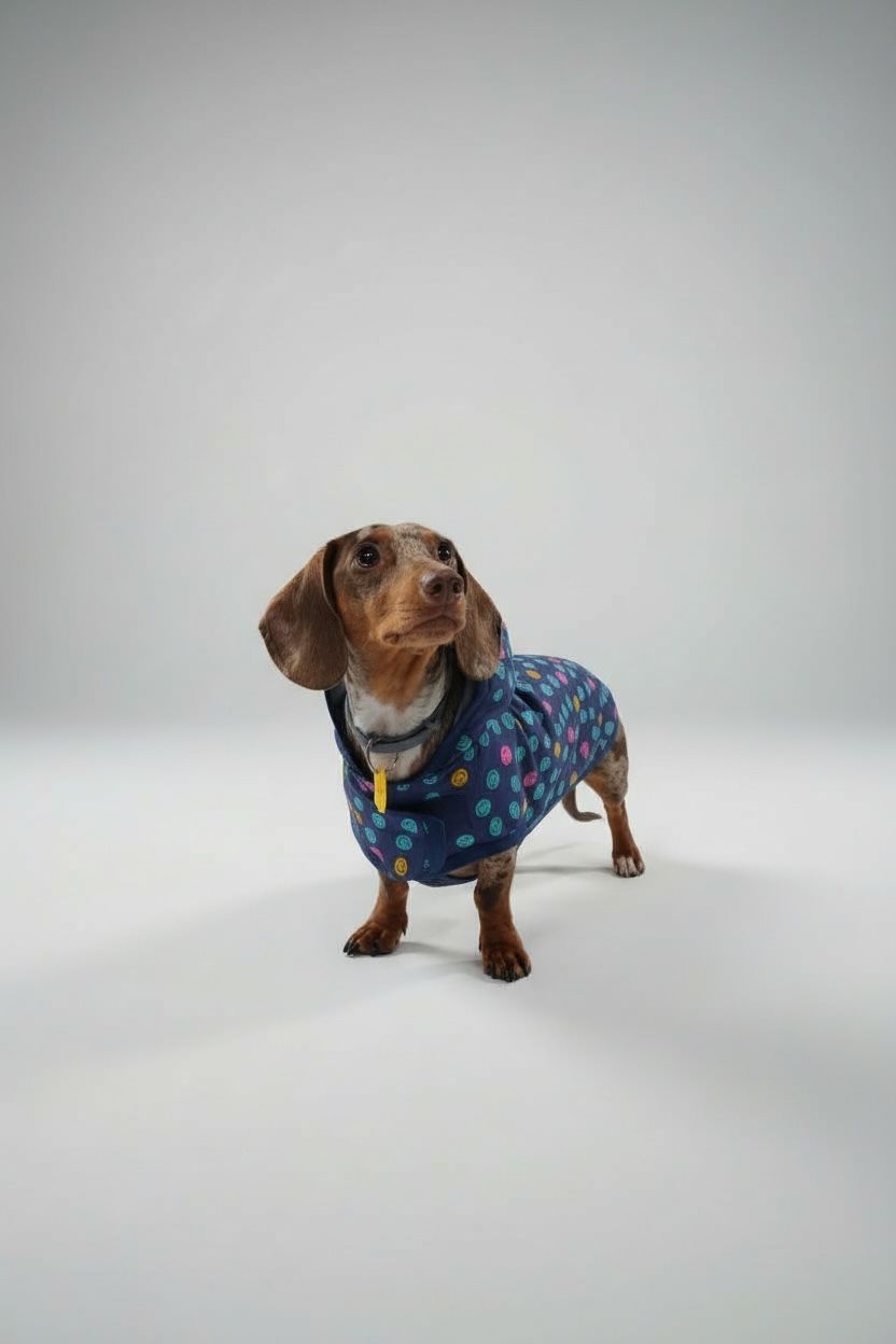 MI&DOG IMPERMEABLE CRUZADO SONRISAS(T.40)