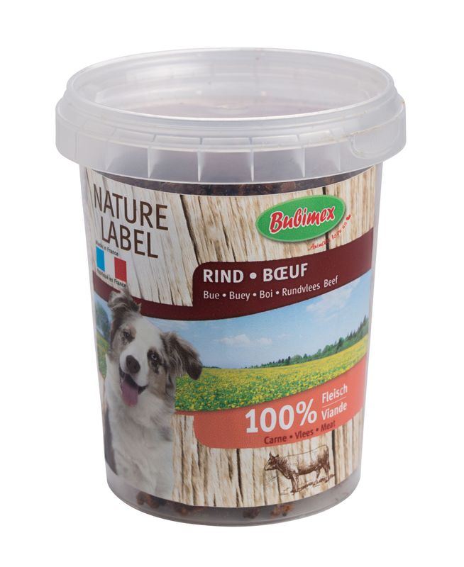 Natural Label Cubos Carne de buey (150g) en bolsa