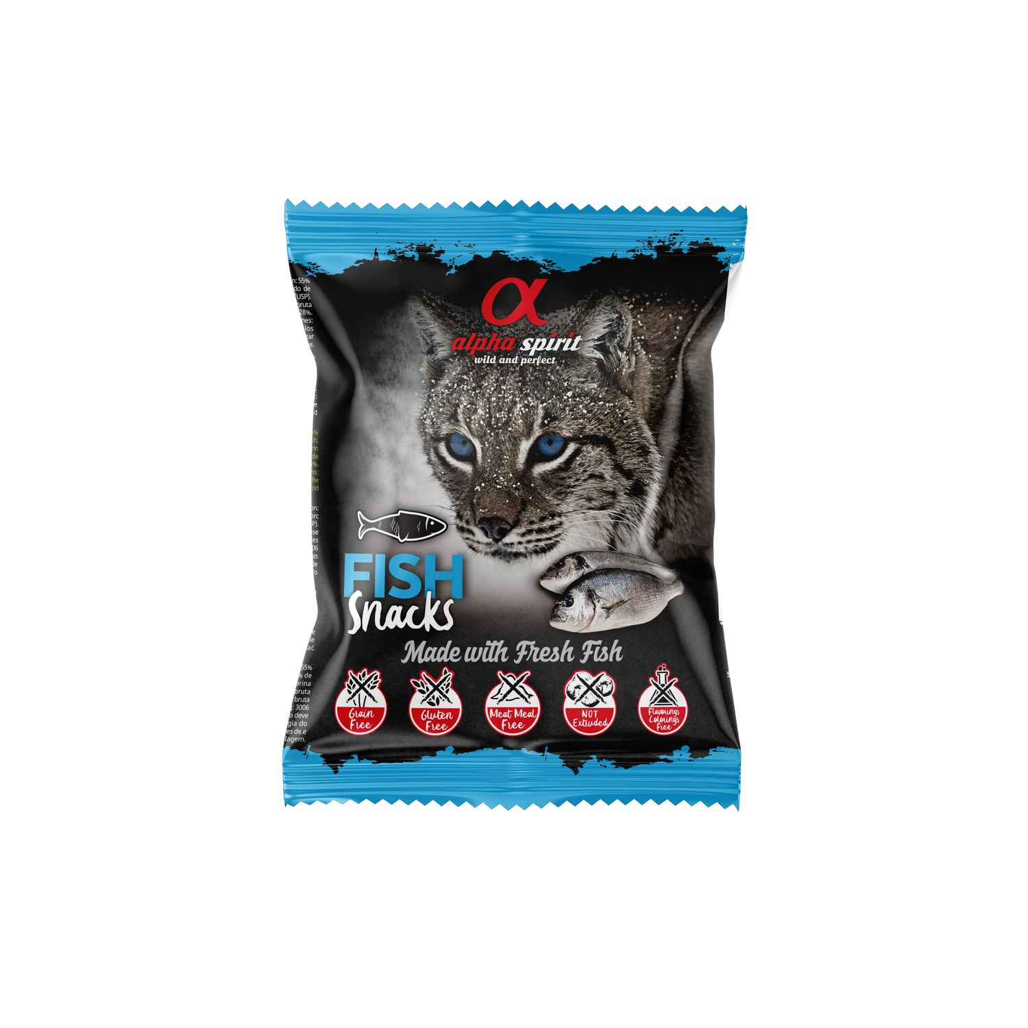 Alpha Spirit snack de pescado 50 g
