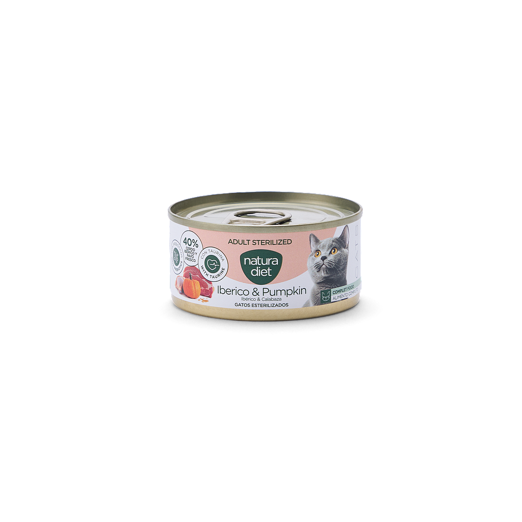 Natura Diet Ibérico & Calabaza -  Adult Sterilized