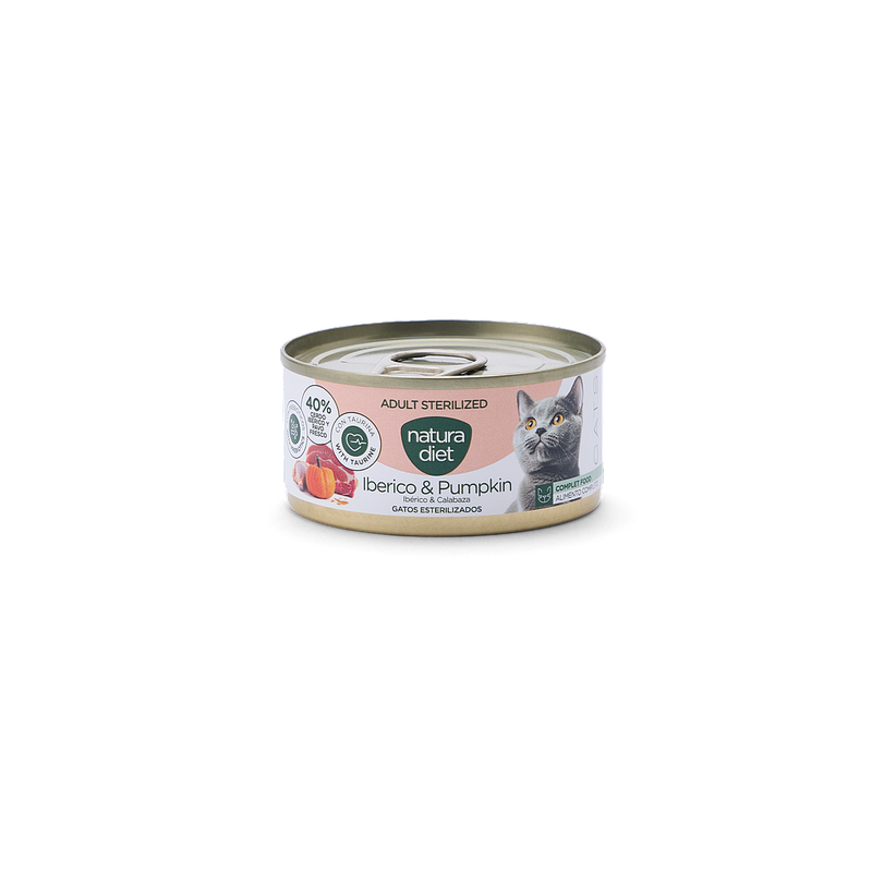 Natura Diet Ibérico & Calabaza - Adult Sterilized Natura Diet Ibérico & Calabaza - Adult Sterilized