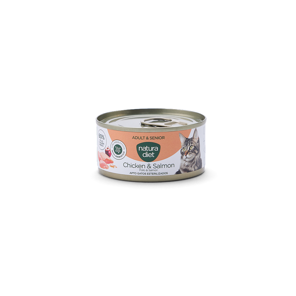 Natura Diet Adult & Senior Chicken & Salomon Natura Diet Adult & Senior Chicken & Salomon