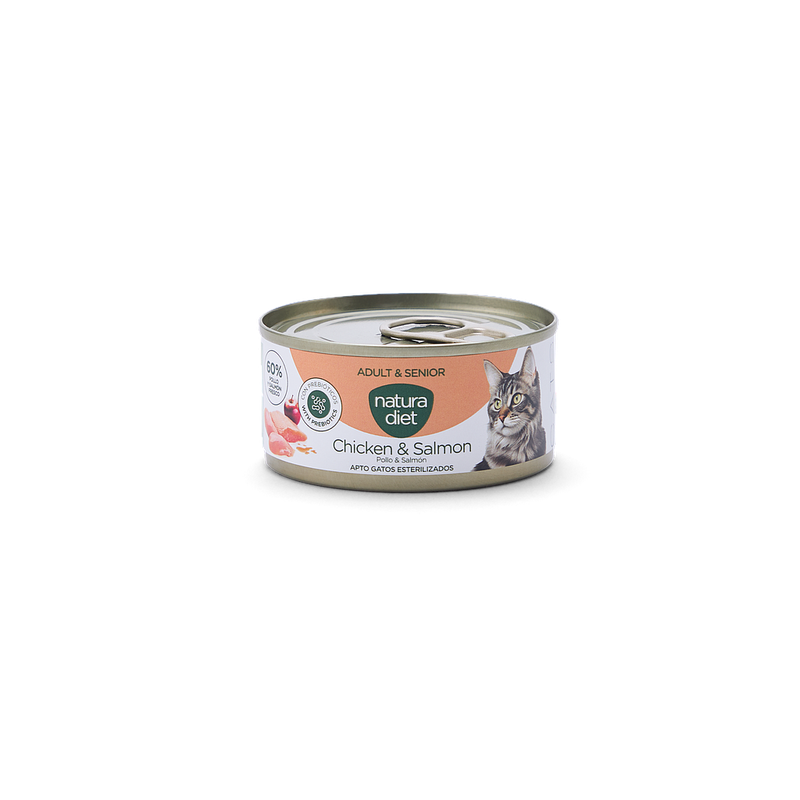 Natura Diet Adult & Senior Chicken & Salomon Natura Diet Adult & Senior Chicken & Salomon