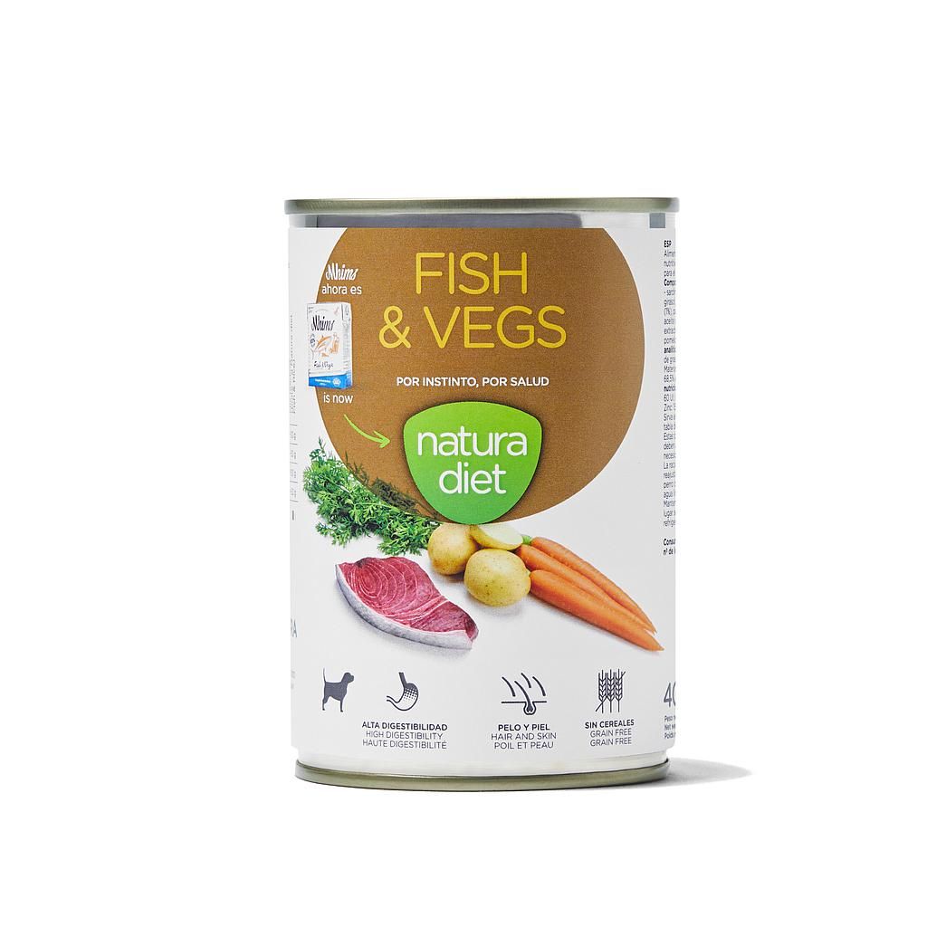Natura Diet Fish & Vegs - Pescado y Verduras Natura Diet Fish & Vegs - Pescado y Verduras