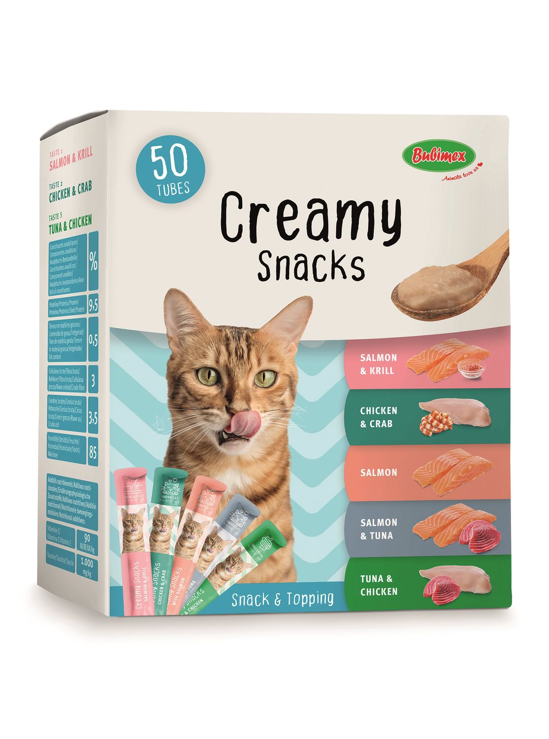 Creamy Snack Multipack gato (50p)