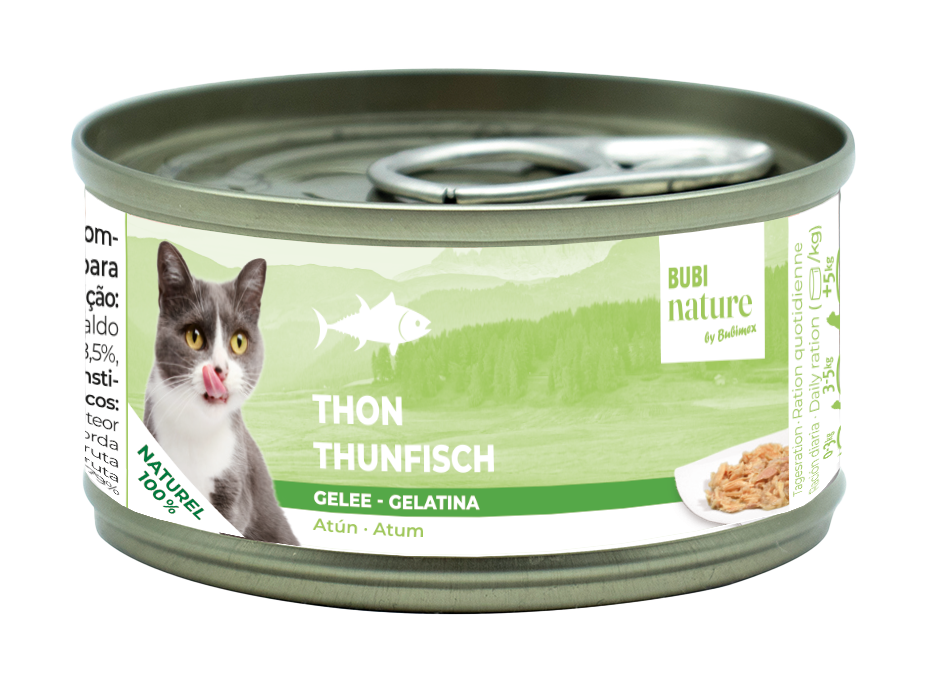 Bubi Nature CAT Atún gelatina 70g Bubi Nature CAT Atún gelatina 70g