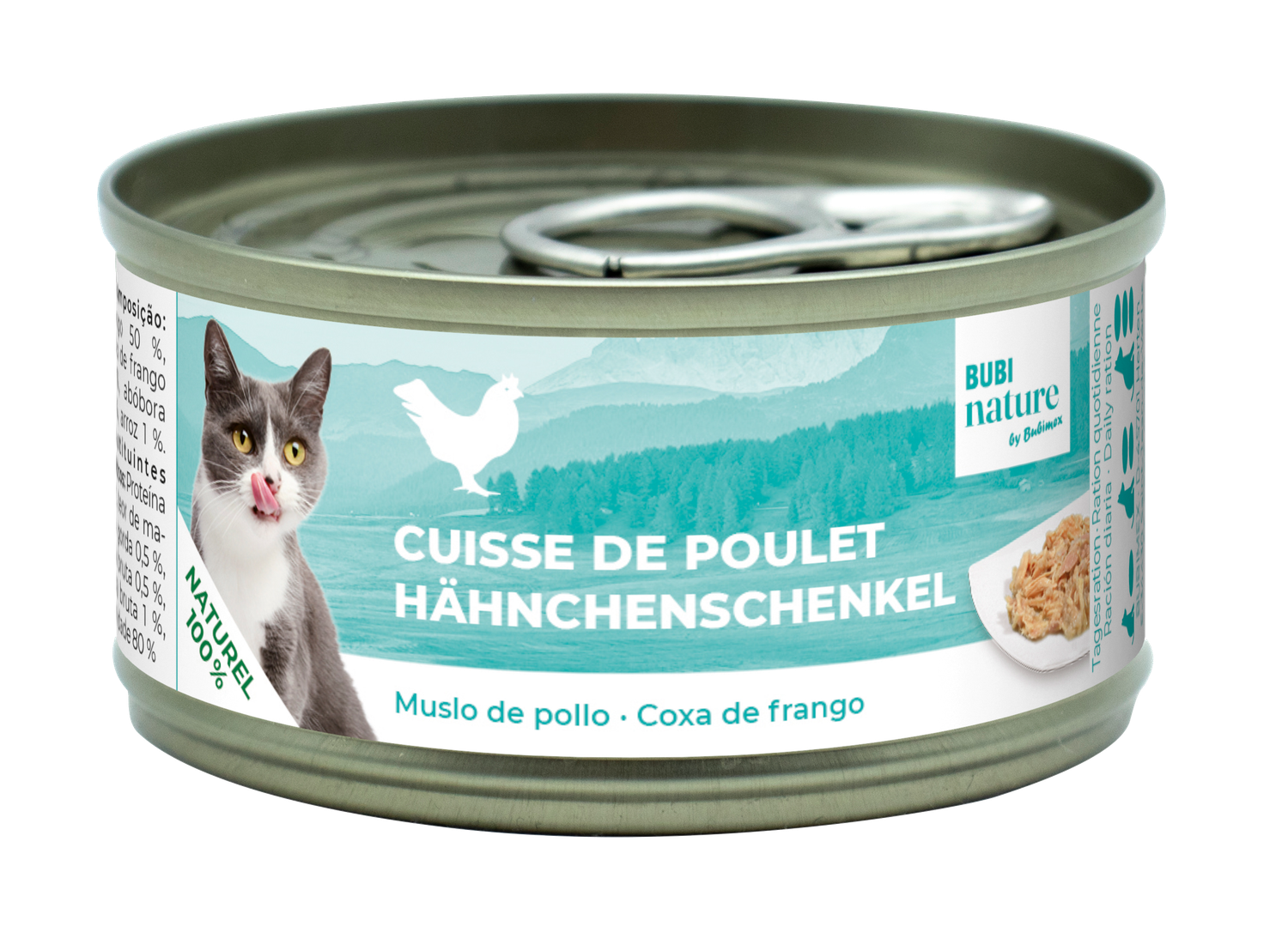 Bubi Nature CAT Muslo de Pollo 70gr Bubi Nature CAT Muslo de Pollo 70gr
