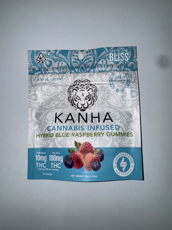 Kahna Blue Raspberry 100mg