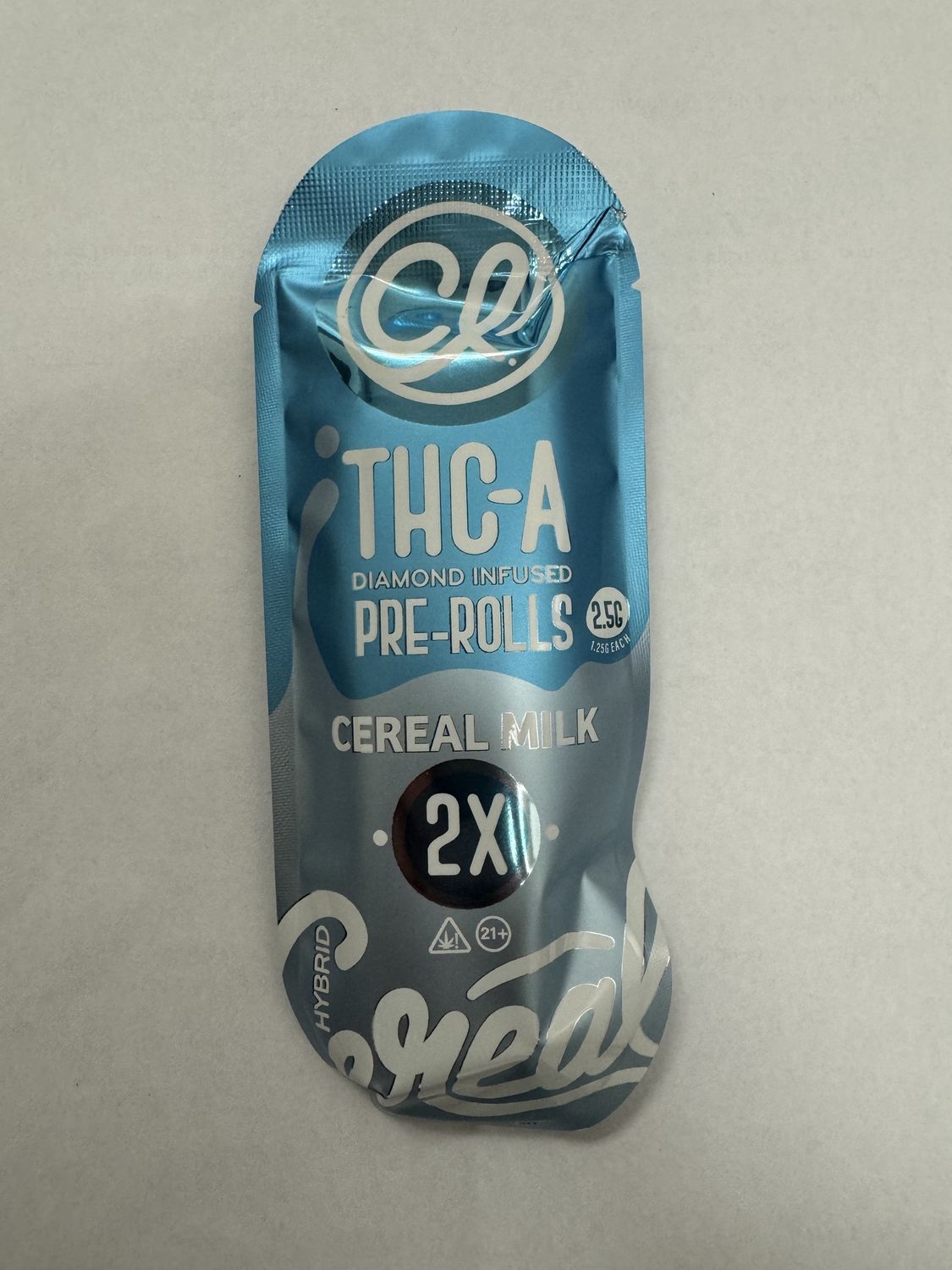 Cereal Labs 2.5g Diamond Infused Prerolls