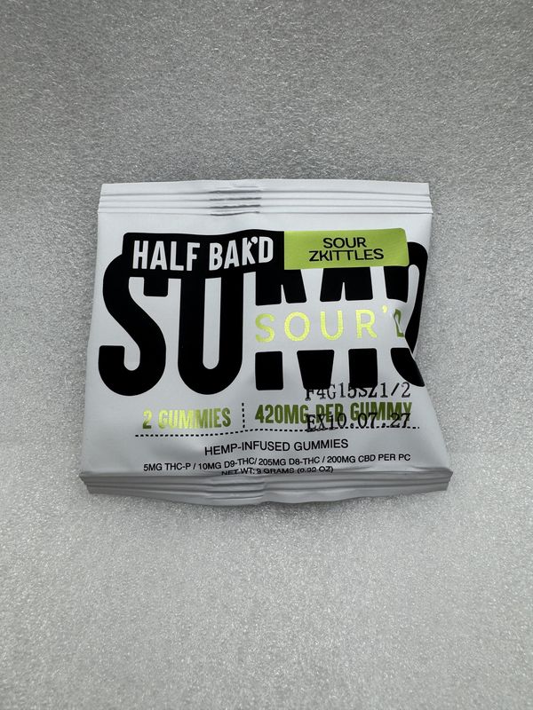 Half Bak'd 420mg Gummies