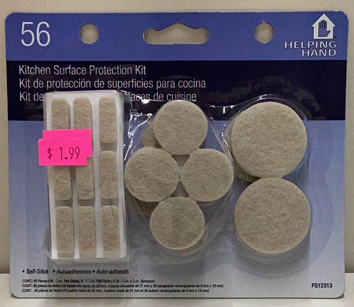 Helping Hand Kitchen Surface Protection Kit -56 pc.