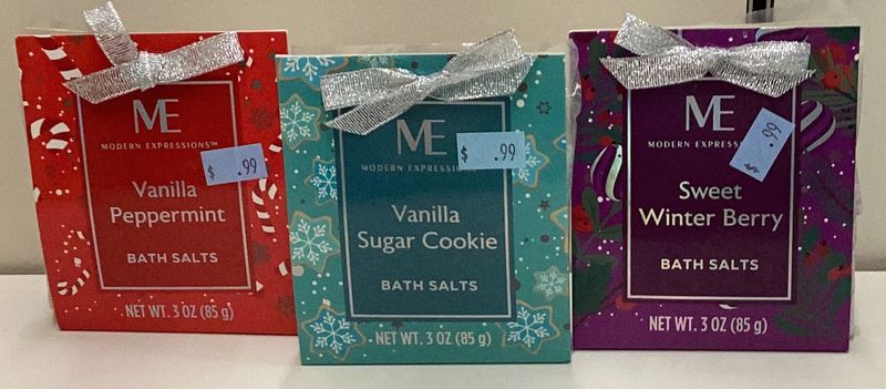 Modern Expressions Bath Salts -Assorted Scents