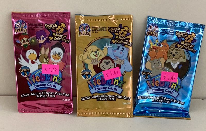 Webkinz Trading Cards Series 3 Booster Pack