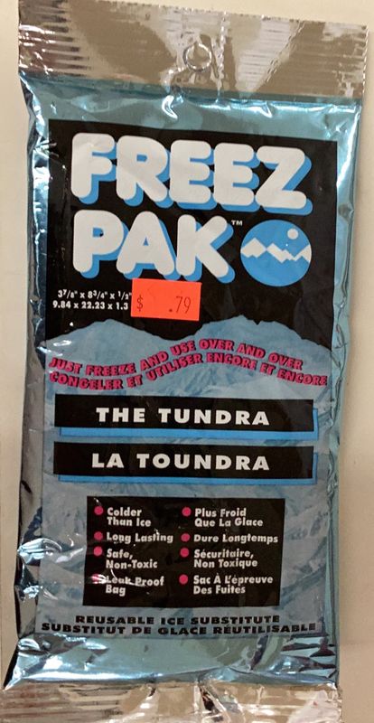 LIFOAM Freez Pak The Tundra Reusable Ice Substitute