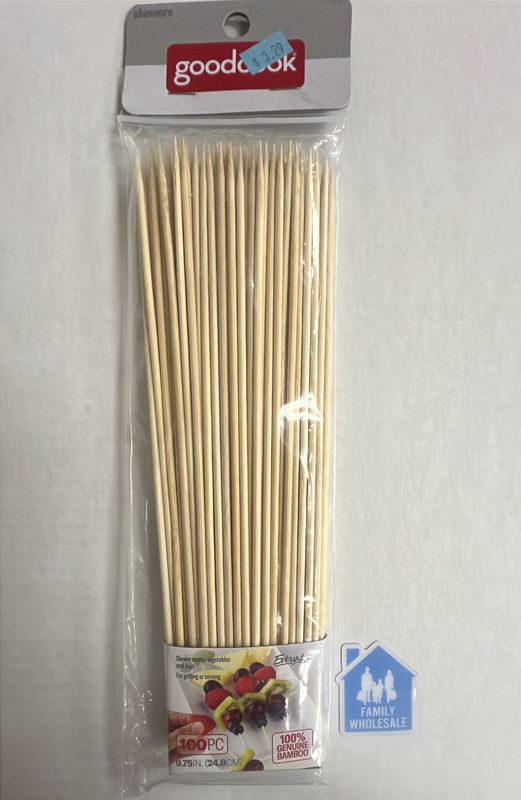 Good Cook Natural Bamboo Skewers