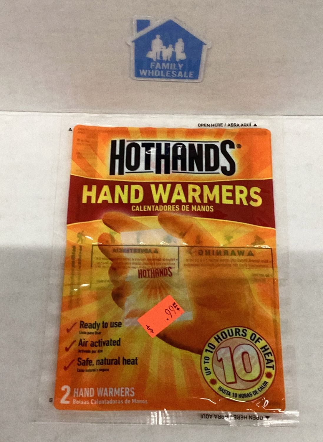 Hot Hands Hand Warmers - 2 Warmers