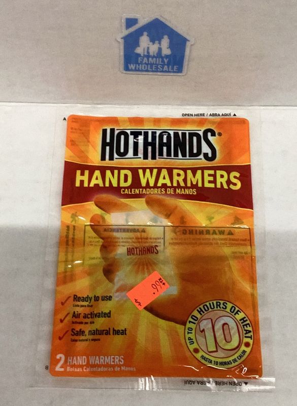 Hot Hands Hand Warmers - 2 Warmers