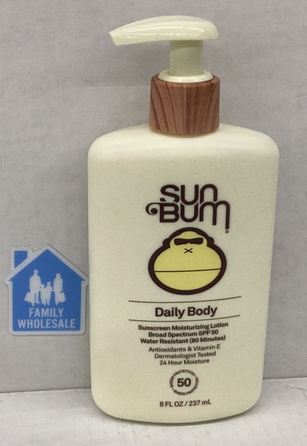 Sun Bum Daily Body Sunscreen Moisturizing Lotion SPF 50 8 fl oz