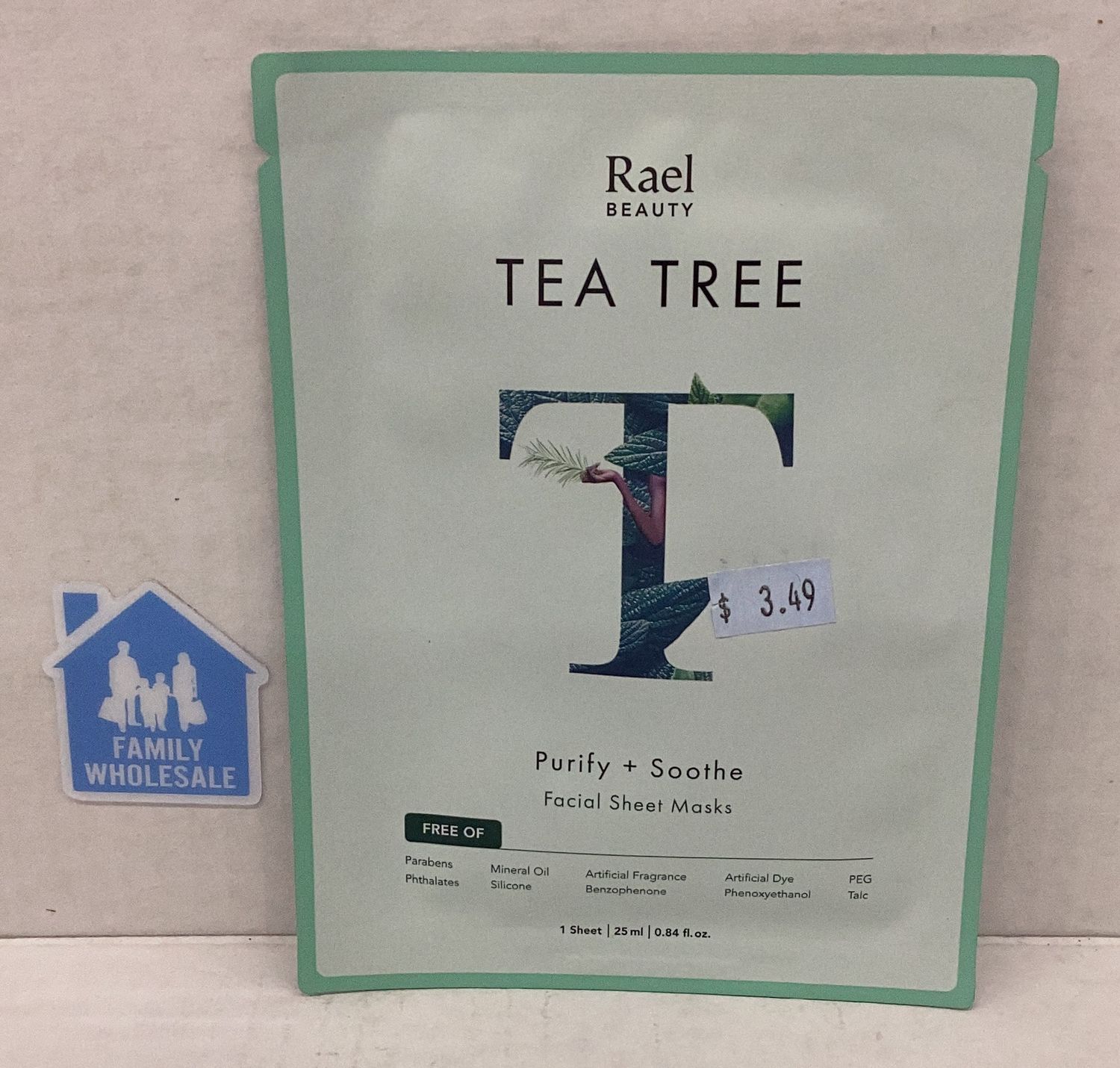 Rael Beauty Tea Tree Purify + Soothe Facial Sheet Masks