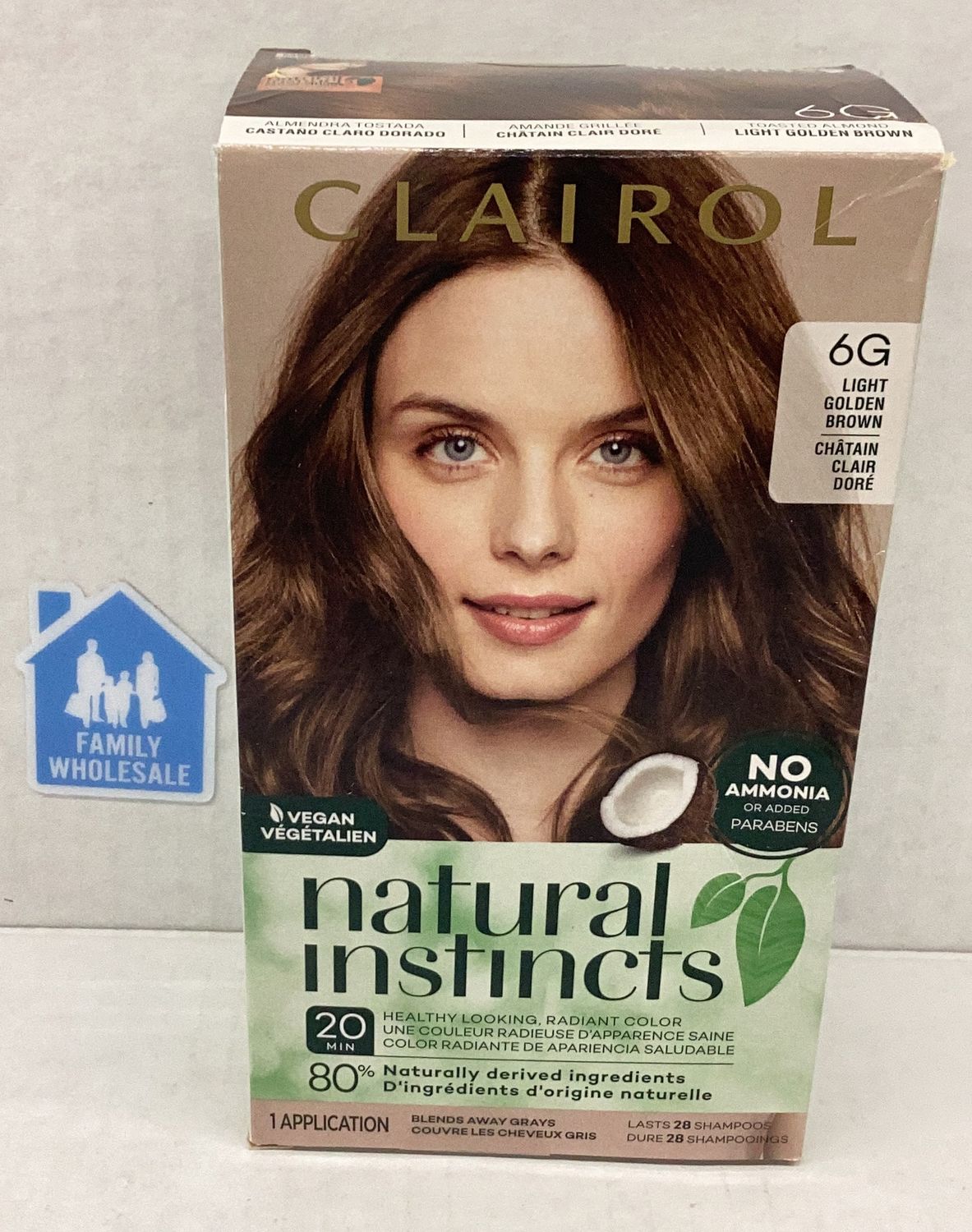Clairol Natural Instincts 6G Light Golden Brown