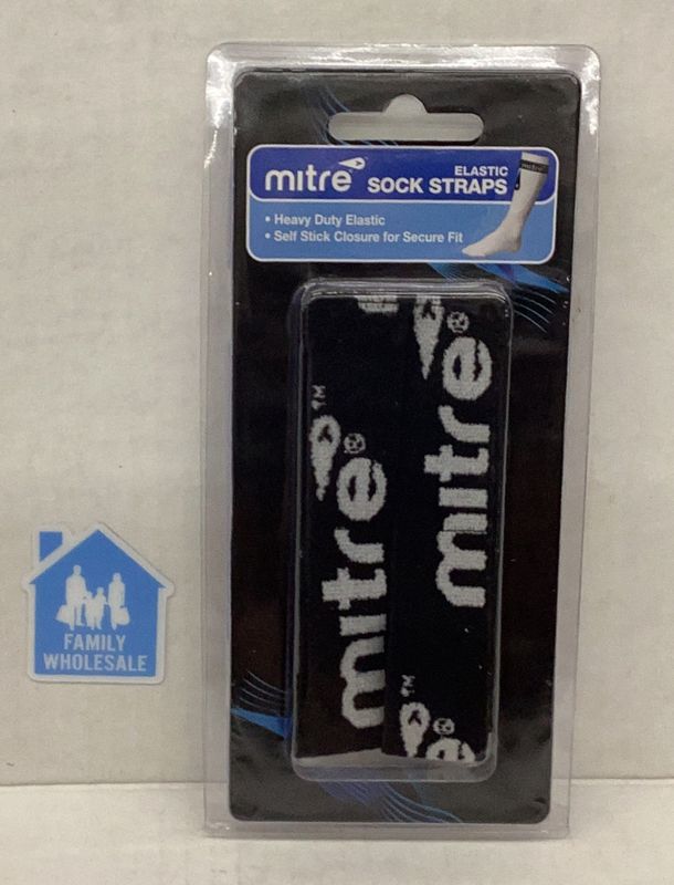 Mitre Elastic Soccer Sock Straps