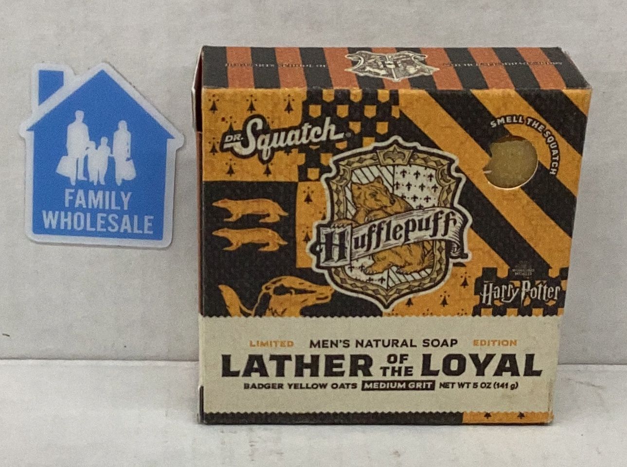 Dr. Squatch Men&#39;s Natural Soap Harry Potter Lather of the Loyal