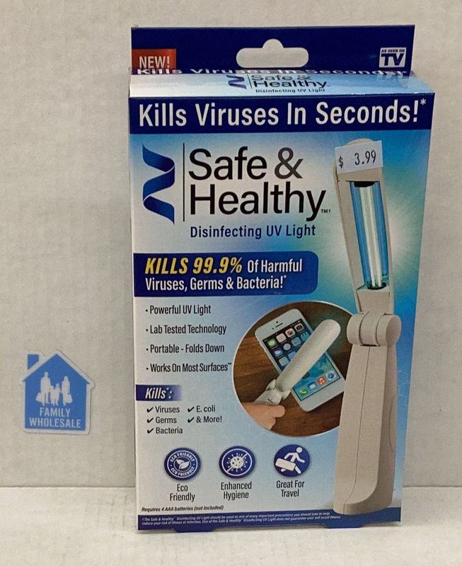 Safe &amp; Healthy Disinfecting UV Light
