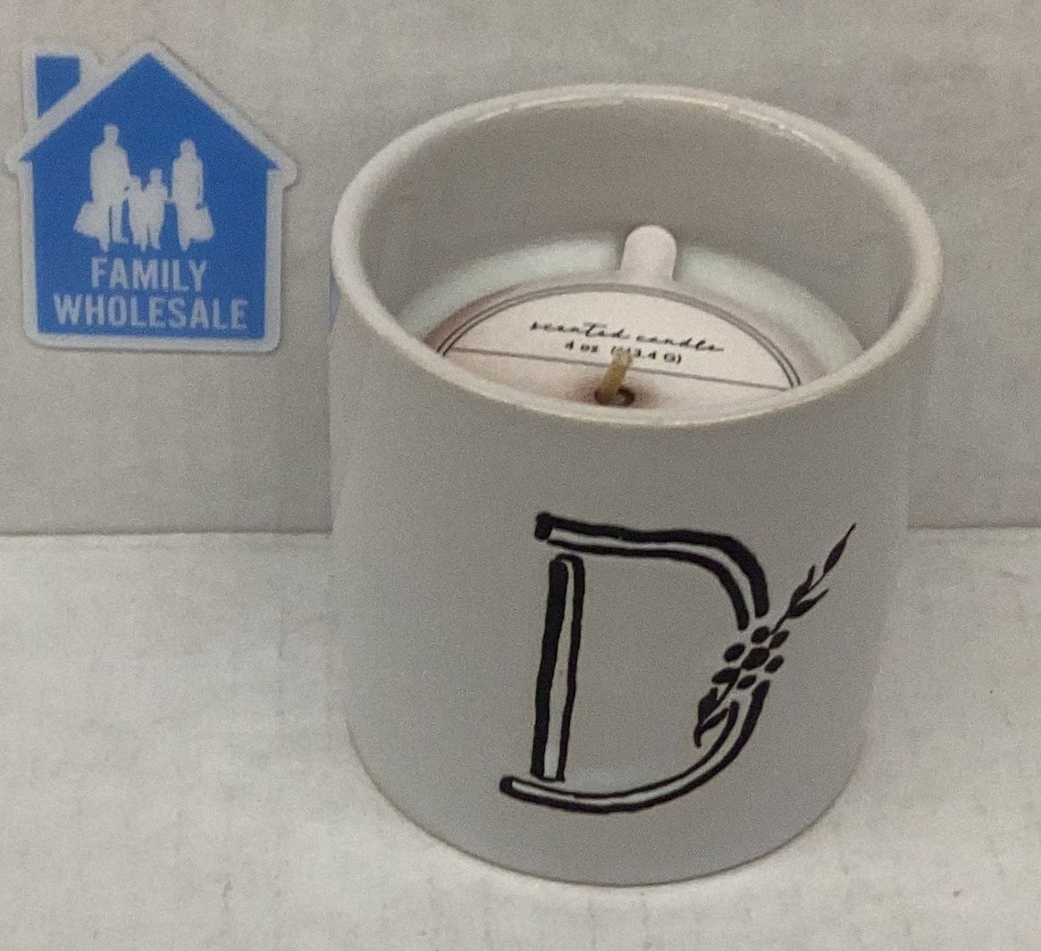 D Sandlewood Amber Scented Candle
