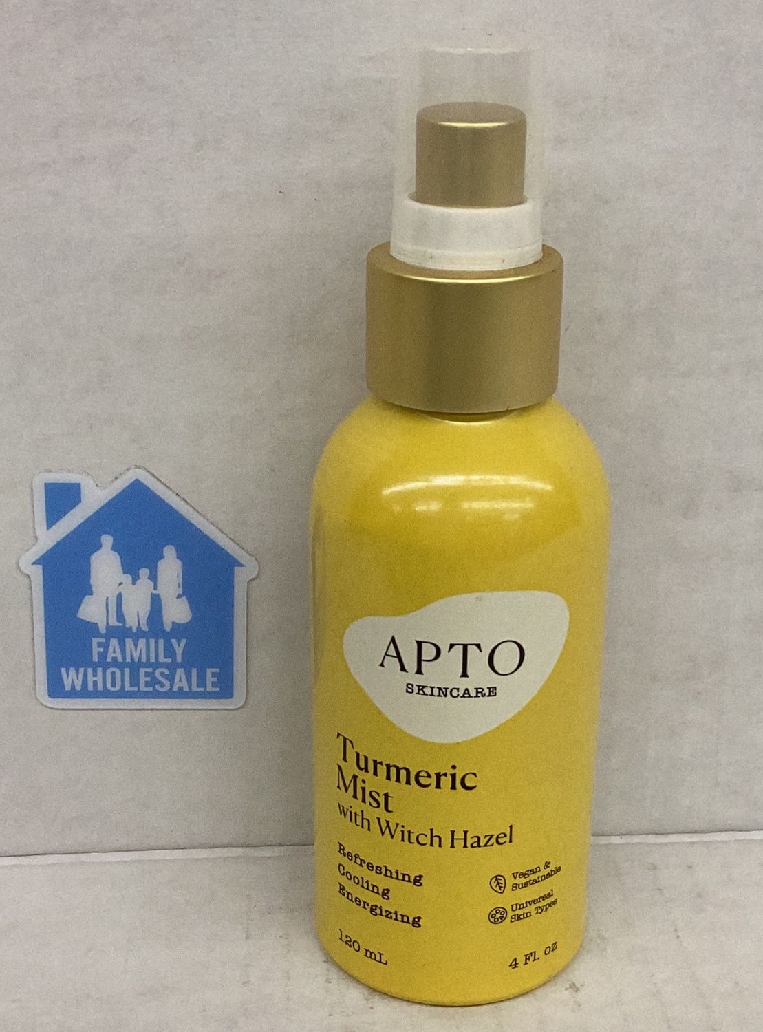 APTO Skincare Tumeric Mist with Witch Hazel 4 fl oz