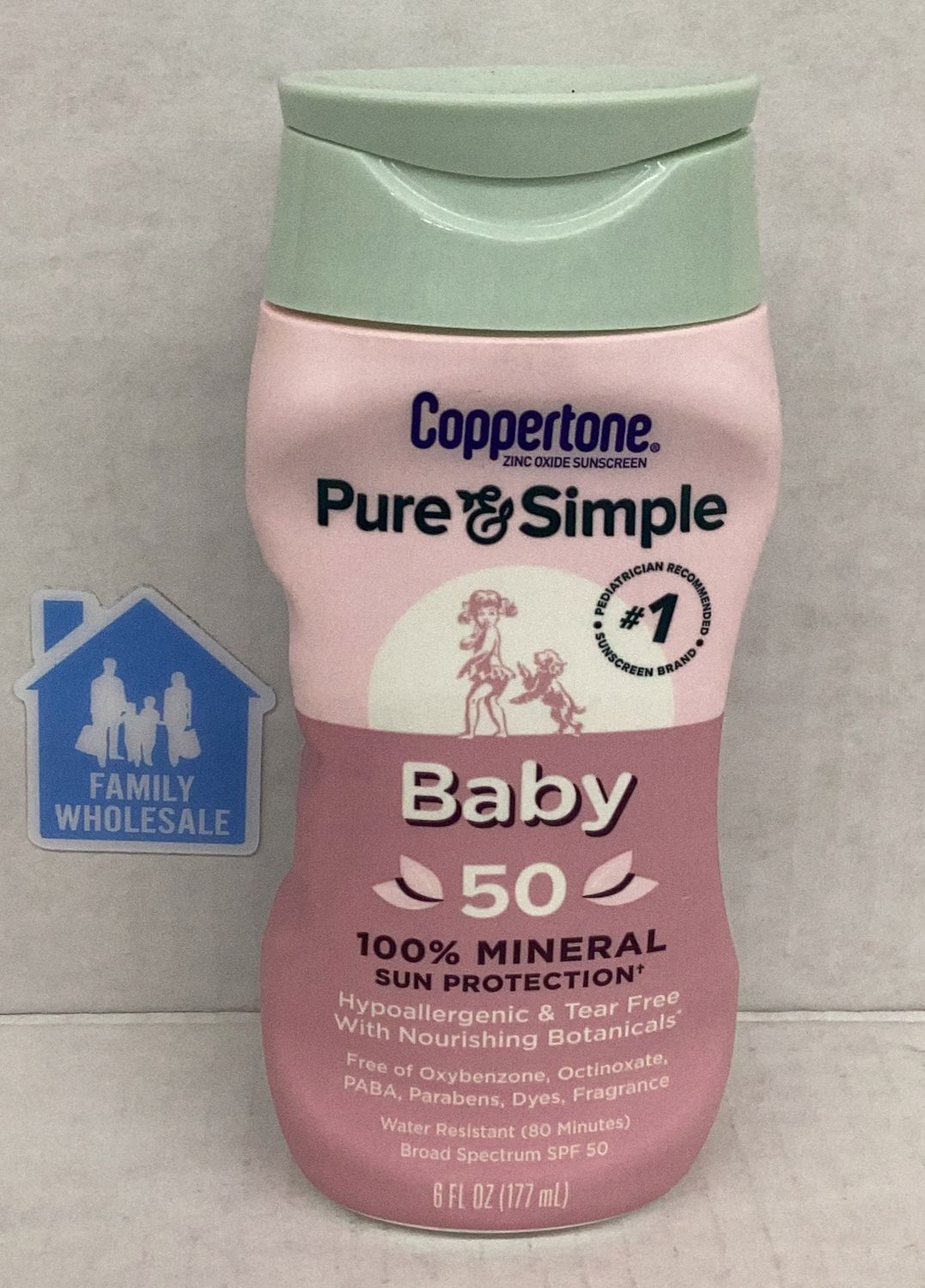 Coppertone Pure &amp; Simple Baby Sun Protection 50 SPF