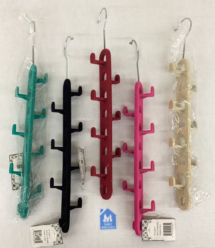 Velvet Accessory Hanger - Assorted Colors