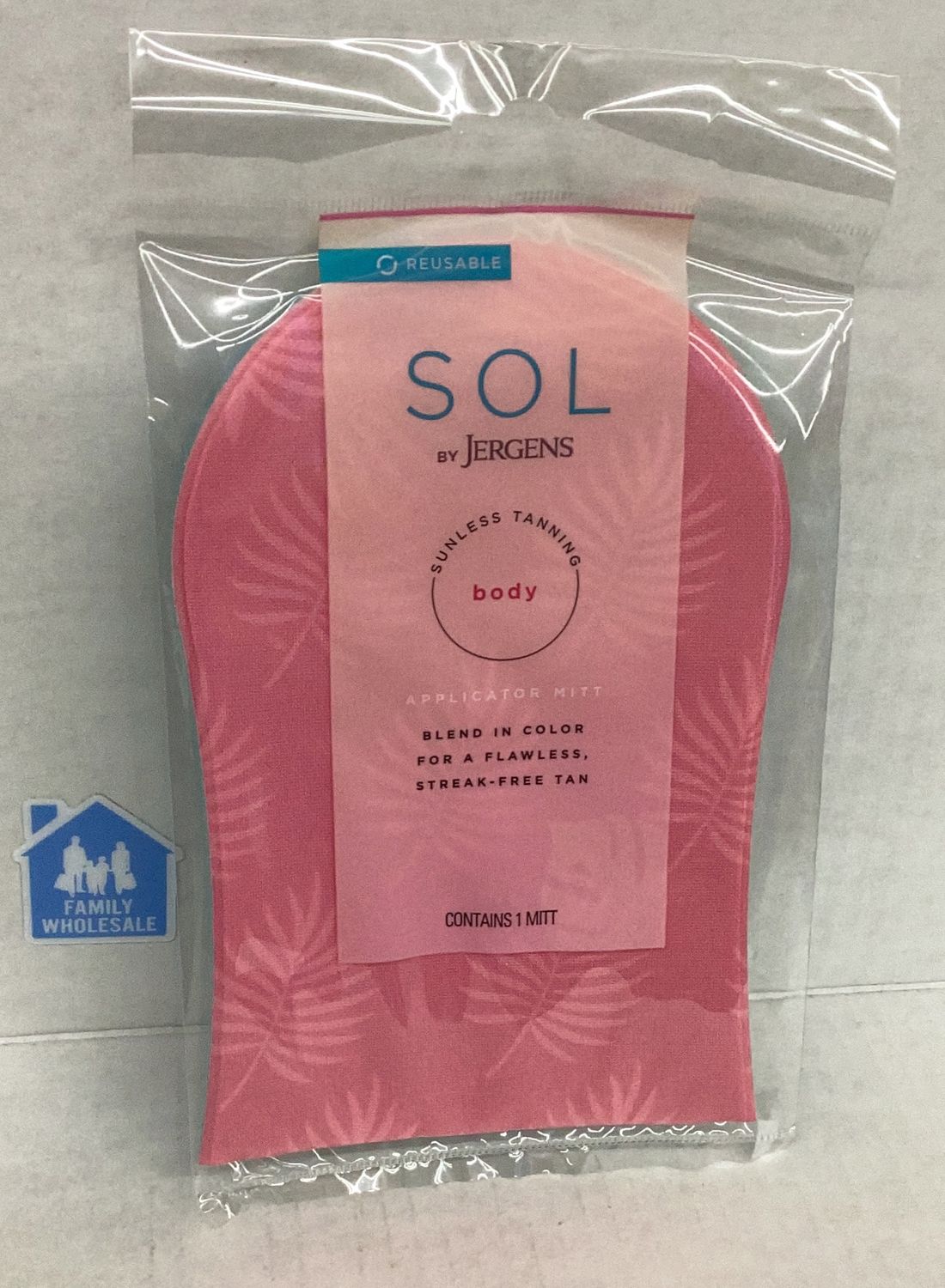 SOL By Jergens Sunless Tanning Body Applicator Mitt