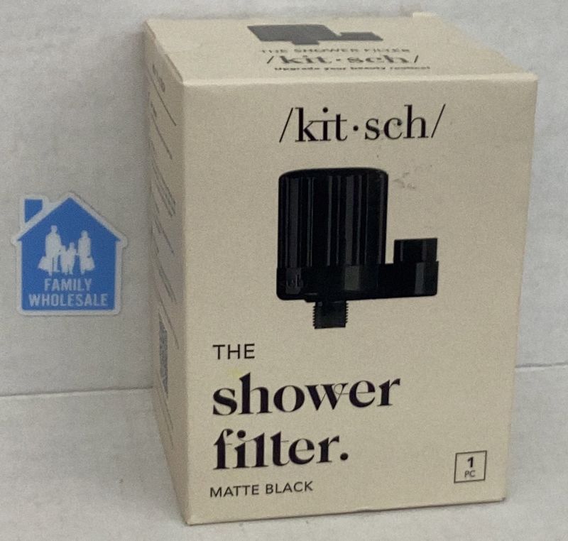KITSCH The Shower Filter Matte Black