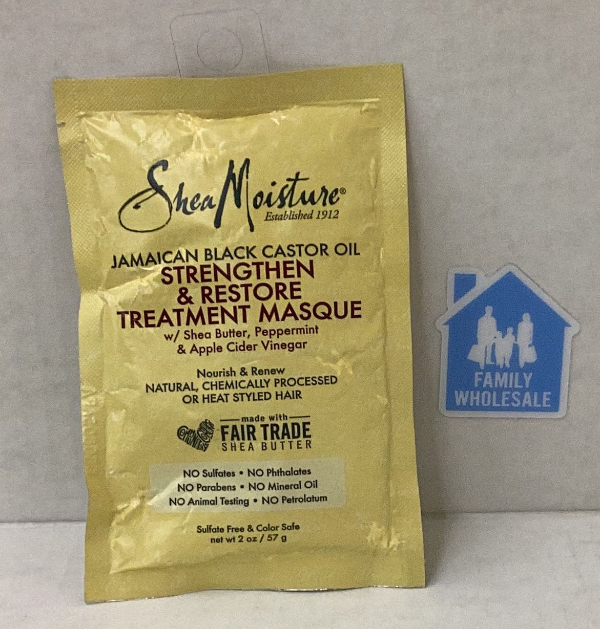 SheaMoisture Jamaican Black Castor Oil Strengthen &amp; Restore Hair Mask - 2oz
