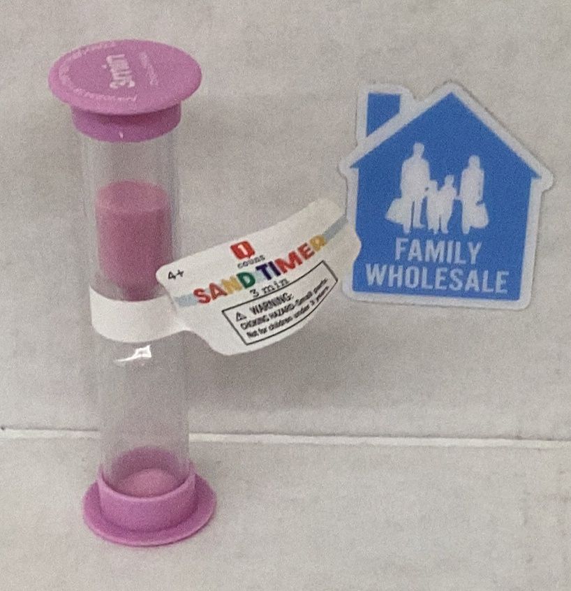 3 MINUTE SAND TIMER