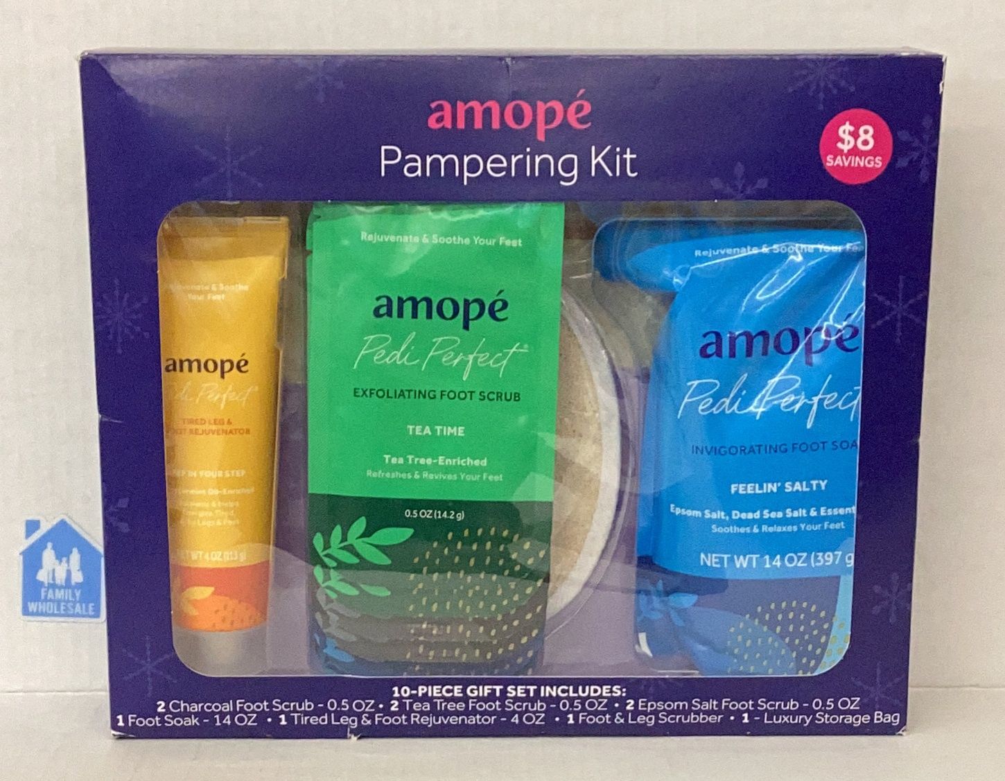 Amope Pampering Kit 10 Piece Gift Set